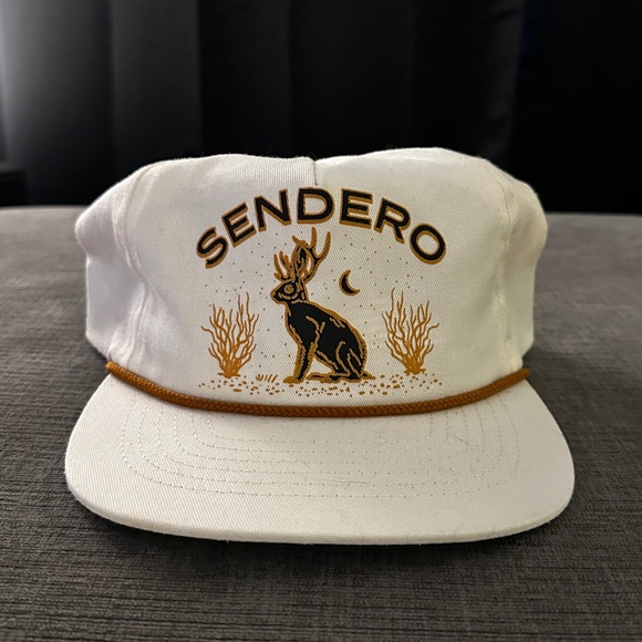 Sendero Other - Sendero White Jackalope Hat